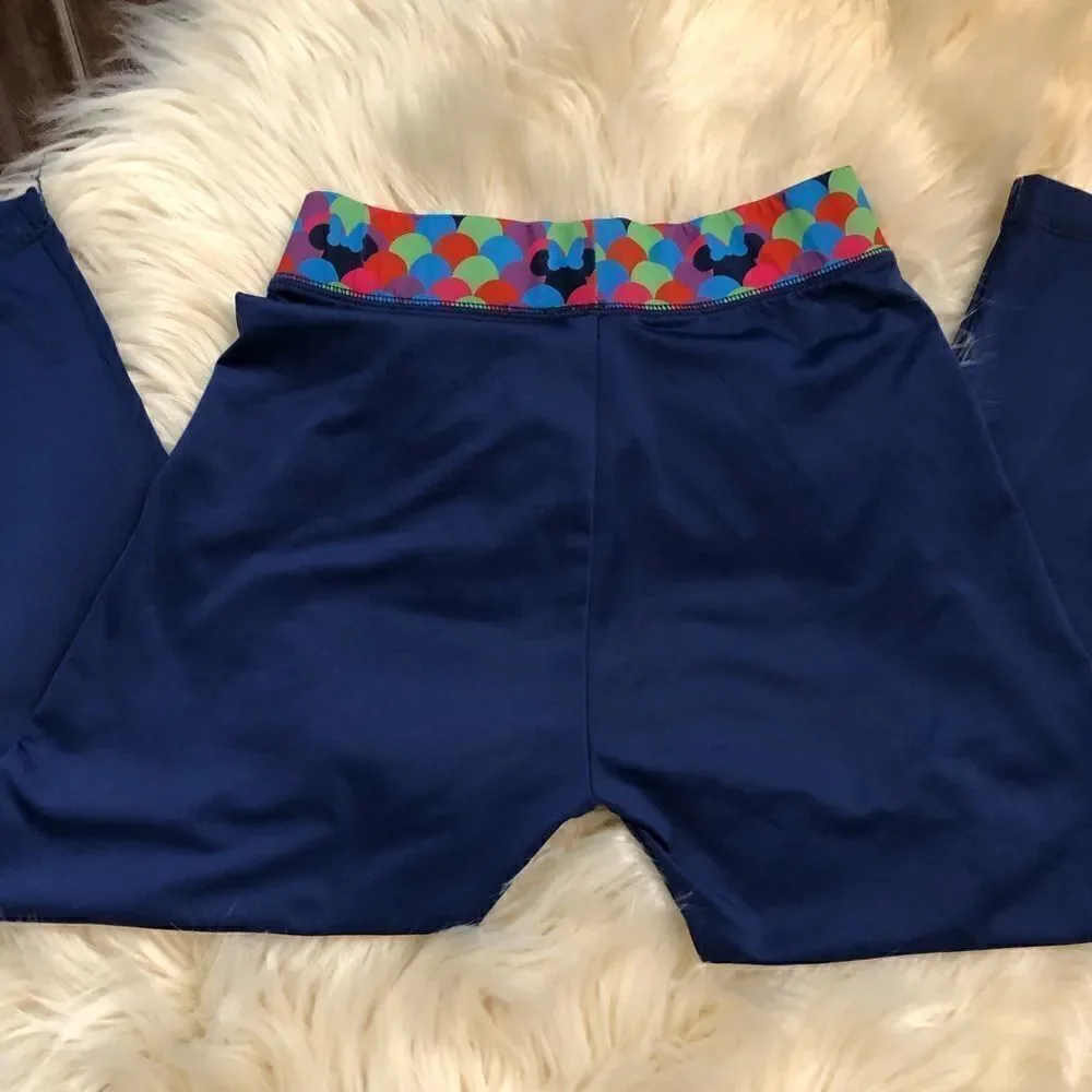 Disneyland resort girls cropped leggings XL